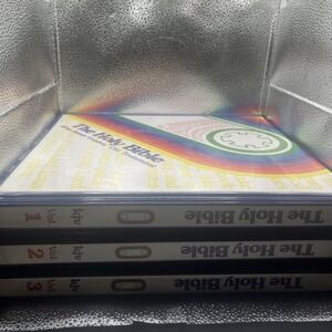 Alexander Scourby KJV Holy Bible 48 Audio Cassette Tapes Vol. 1-3 Vintage 1979